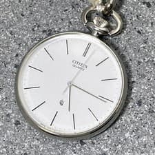 185 yen CITIZEN ACZ57 0461 Elegant Pocket Watch Pocket Watch No.21019 4