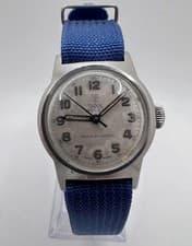 Vintage RARE 1940’s Tudor Rolex Shock Resisting Manual Wind Military Watch