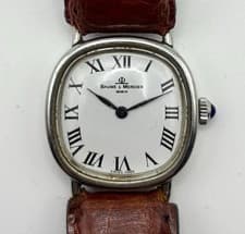 Baume & Mercier Vintage Manual Wind Ladies Watch 25mm Swiss Mechanical