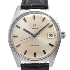 OMEGA Geneva Date Ref.136.041 vintage Cal.613 Hand Winding Men's Watch C#146563
