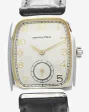 Hamilton Boulton 6265 Small Second Silver Quartz Women's Watch 24mm