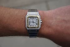 Cartier Santos Galbée XL 2961 Automatic TwoTone Date Full Bracelet Serviced 2023