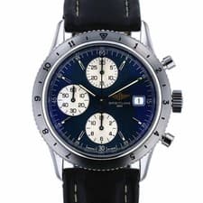 BREITLING WATCH NAVITIMER AVIASTAR A13023 STAINLESS STEEL SILVER BLACK MEN'S F/S