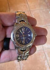 TAG Heuer WT1113.BA0551 Mens Link Series Professional Quartz Watch Blue BA0550