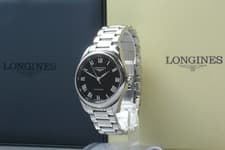 Longines Master Collection L2.665.4 Black Dial Date AT Men's Watch [Box Damage]