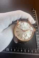 Seiko Presage SARY132 Automatic Date Leather Men's Watch Used