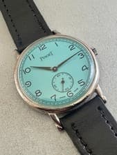 VINT Piaget Turquoise    dial    wind up swiss made ca 51