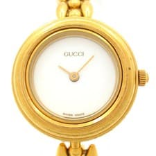 GUCCI Bezel Watch 11/12.2 0****** Gold Women's Wrist Watch