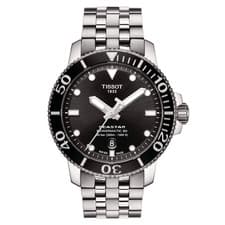 Tissot Seastar 1000 Powermatic 80 43 MM SS Black Dial Watch T120.407.11.051.00