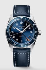 Longines Spirit Zulu Time Automatic 39 MM Blue Dial Watch L38024932
