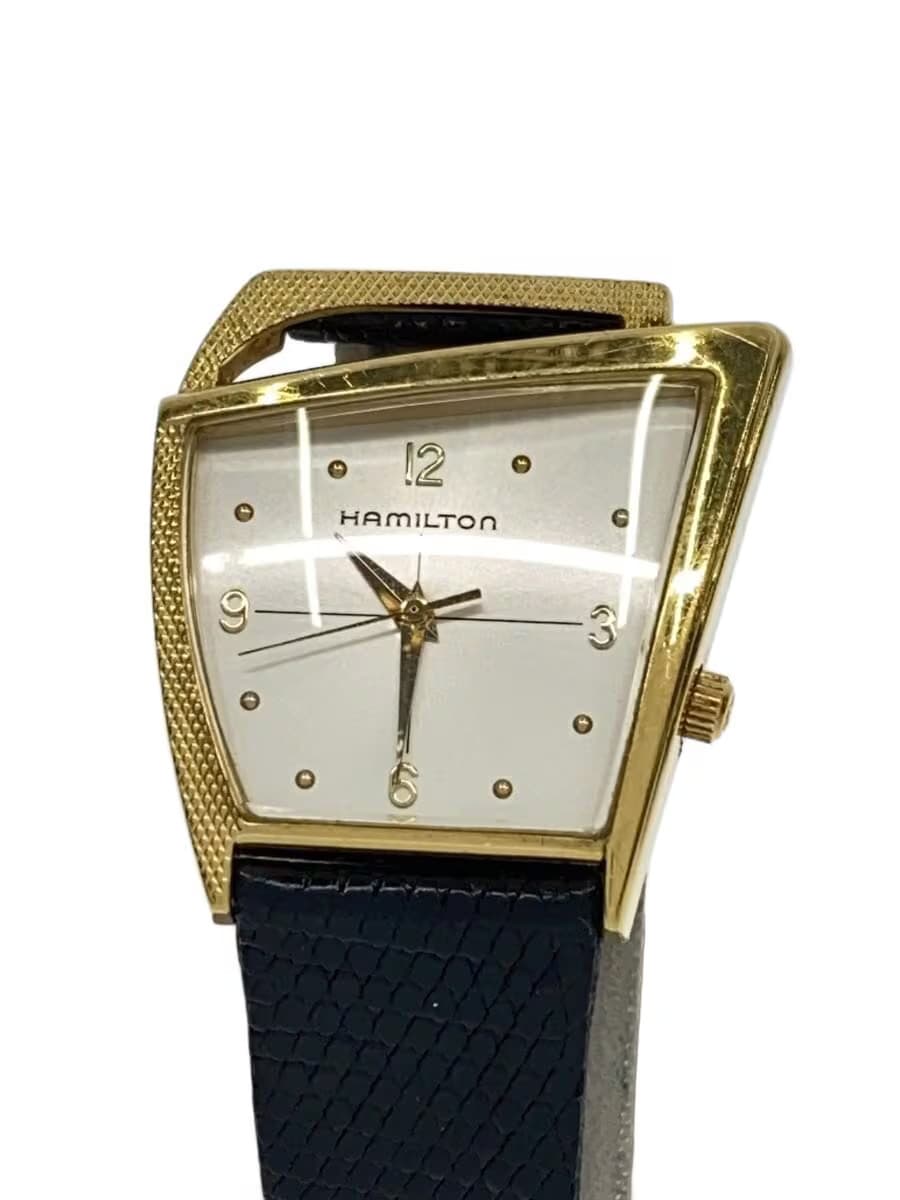 HAMILTON Flight 2 Watch Analog WHT BLK 6230 Minor Scratches