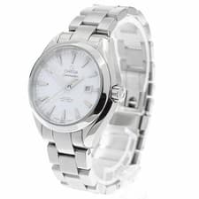 Omega 231 10 34 20 04 001 Seamaster Aqua Terra Date Automatic Ladies' Watch