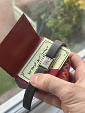 Cartier must Tank Small Size Manual Movement Trinity Dial Box And Papers