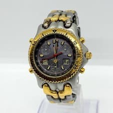 Tag Heuer Professional Senna CG1122-0 Quartz Watch Gray Dial 41mm Men's Working