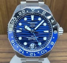 TAG Heuer Aquaracer WBP5114 Automatic 42mm Black Dial Box Card Paper Japan