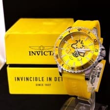 PEANUTS Snoopy Woodstock INVICTA Men's Watch,Japanese Quartz Movement w/Box