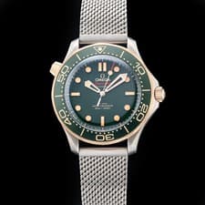 Omega Seamaster Diver 300M 210.90.42.20.10.001 42mm Titanium Bronze Gold Green