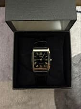Seiko Dolce 1980s Vintage Watch Black Dial Timepiece Rare Showa Era Classic