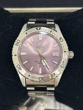 Orient Mako 40 RN-AC0Q06V Purple Limited 200 Auto Diver Watch from Japan