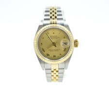 Rolex Lady-Datejust 79173 Champagne Roman Numeral Dial 2000 watch with box