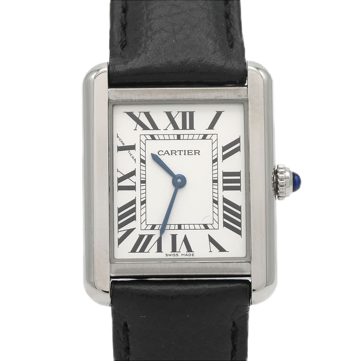 Authentic Cartier Tank Solo SM WSTA0030 Stainless Steel Quartz #270-004-243-4921