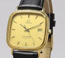 Vintage 1984 Near MINT OMEGA Seamaster Cal.1430 Quartz 30mm Men's Watch Used