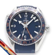 Omega Seamaster Planet Ocean GMT 600M Men's Watch 43.5mm Good Planet