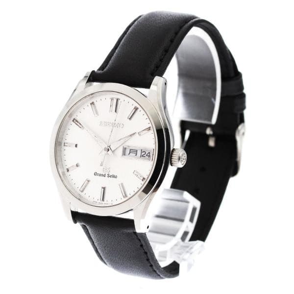 SEIKO GRAND SEIKO SBGT001/9F83-9A00 36mm SS Silver Dial Day-Date Quartz #C635