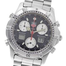 TAG HEUER 2000 series CE1114 Chronograph black Dial Quartz Men's Watch_954869