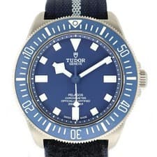 Eikou Tudor Pelagos FXD 25707B 23 Navy Watch Titanium Fabric Automatic Men s