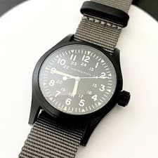 Hamilton Khaki Field Mechanical Watch 1.50in Case 7.68in Wrist Box Set