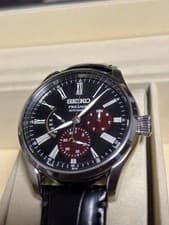 Seiko Presage Urushi Sandalwood Finish Model 6R21-01F0 See-through back #QY8D87