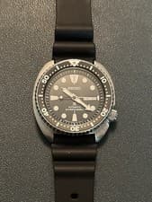 Seiko Men's Black Watch - SRPE93