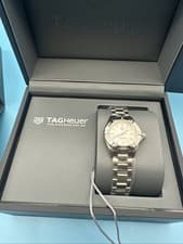 Tag Heuer Aquaracer Ladies Wristwatch WBD1411 Stainless Quartz 1 Yr Warranty