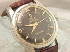 Vtg 1950's Omega Seamaster Watch KO 2767-4 354RG Serviced w/ new dial 34.5mm