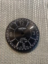 Vulcain "Cricket; Dual-Time" 100M Dive Watch Black Dial- EXCELLENT overall!