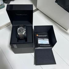 Hamilton Jazzmaster Traveler GMT H326150 Black Date Automatic Men's Watch