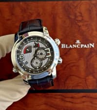 Blancpain L-Evolution Reveil GMT Alarm Steel Automatic Mens Watch 8841-1134-53B