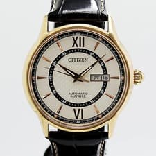 Citizen Mechanical NH8323-01A Automatic Watch Silver Dial Men's Timepiece