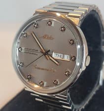 Vintage MIDO Ocean Star Datoday Commander 8269 Swiss Made Day/Date Men's Watch