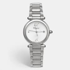 Salvatore Ferragamo Idillio F76S Silver Dial Stainless Steel Womens Wristwatch