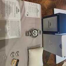 Orient Watch RN-TX0203S Panda Solar Quartz Men's Watch Official