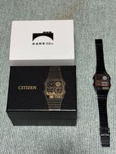 CITIZEN Ana-Digi Temp 150th Anniversary of Railway JG2135-68E Limited Japan
