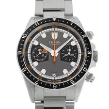 TUDOR Heritage Chrono 70330N gray/black WATCH 726956