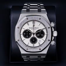 Audemars Piguet Royal Oak 26331ST.OO.1220ST.03 White Dial PANDA Chronograph 41mm