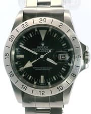 Rolex Explorer II 1655 'Albino Freccione' Vintage Steel Mens Watch W/Papers