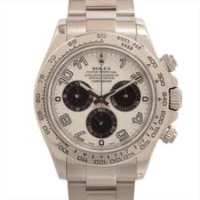 Rolex Cosmograph Daytona 116509 WG WG AT Silver-Face