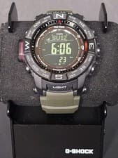 Casio Pro Trek Solar Powered WR20 Mens Watch PRW-3510Y-8CR Pre Owned.Excellent.