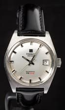 Tissot PR 516 Silver Dial Men's Automatic Vintage Swiss Watch -- Working