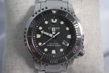 Citizen BN0167 50H Promaster Diver Watch Stainless Steel Timepiece Genuine